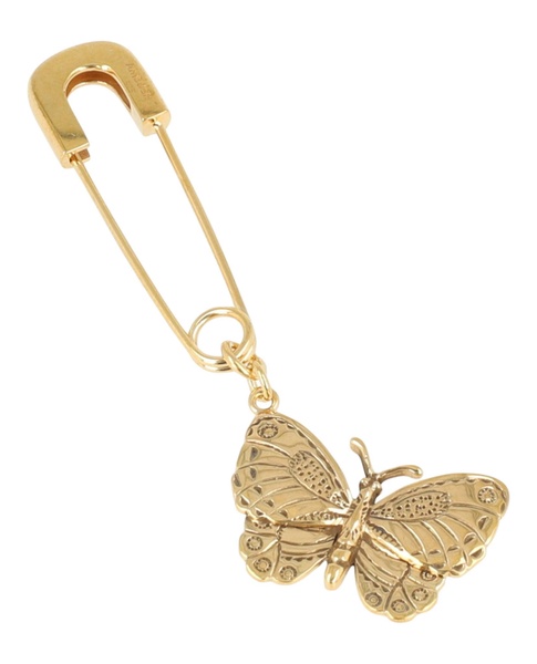 single butterfly charm earring