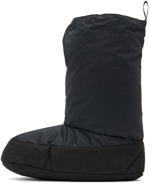 Black Down Tent Boots