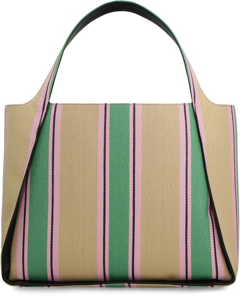 Stella Logo Raffia Tote Bag