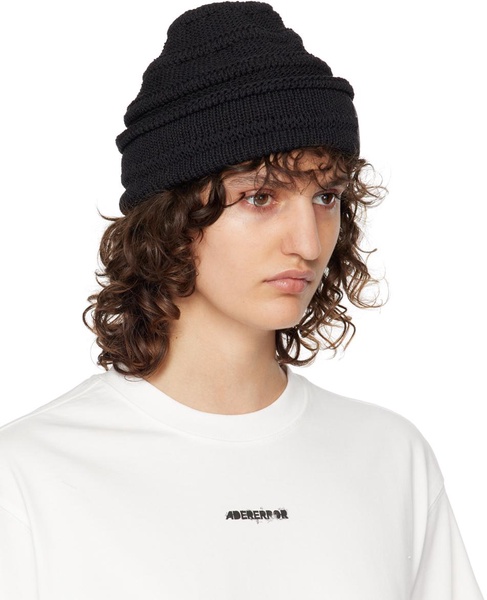 Black Montblanc Beanie