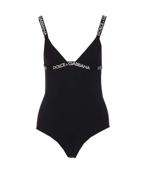 Dolce & Gabbana Logo Band One Piece Swimsuit