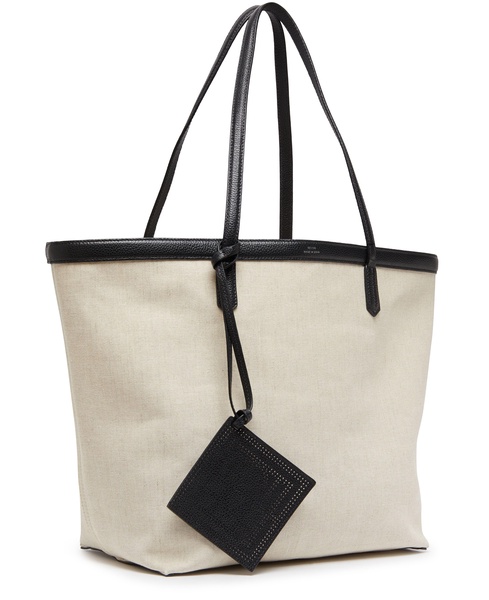 Canvas travel tote bag