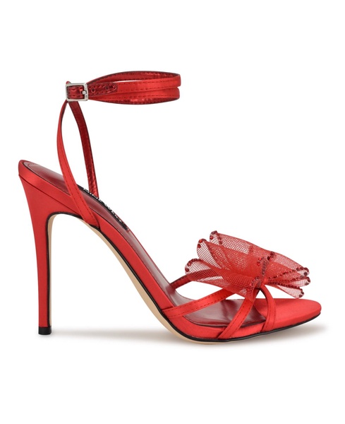 Women's Minky Stiletto Heel Strappy Dress Sandals