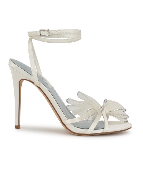 Women's Minky Bridal Stiletto Heel Dress Sandals