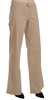 Just Cavalli  Cotton Mid Waist Flared Trousers Pants