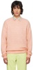 Pink Super Kid Mohair Sweater