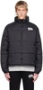 Black Small Arch Puffer Jacket