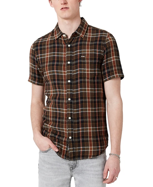 Buffalo David Bitton Men's Short Sleeve Plaid Button Down