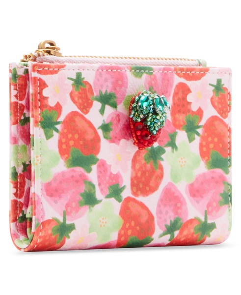 Betsey Johnson Fresh N Fruity Bifold Wallet, Pink