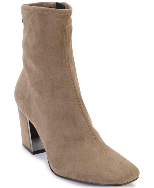 DKNY Women's Cavale Suede Bootie