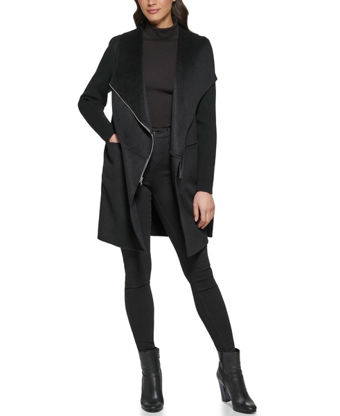 Kenneth Cole Double Face Wool-Blend Coat