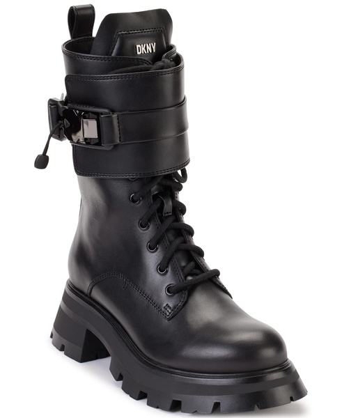 sava womens magnetic closer lug sole combat & lace-up boots