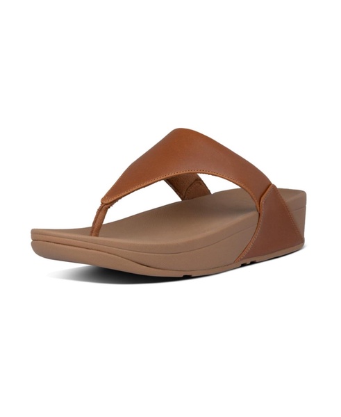 Women's Lulu Leather Toe-Thongs Sandals