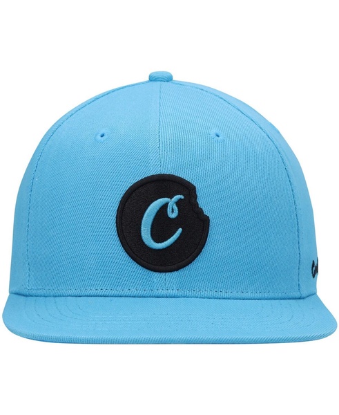 Men's Blue C-Bite Solid Snapback Hat