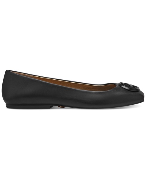 Women's Kylee Logo Leather Ballet Flats