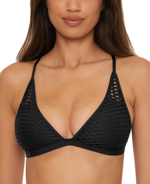 Women's Castaway Fishnet Bikini Top