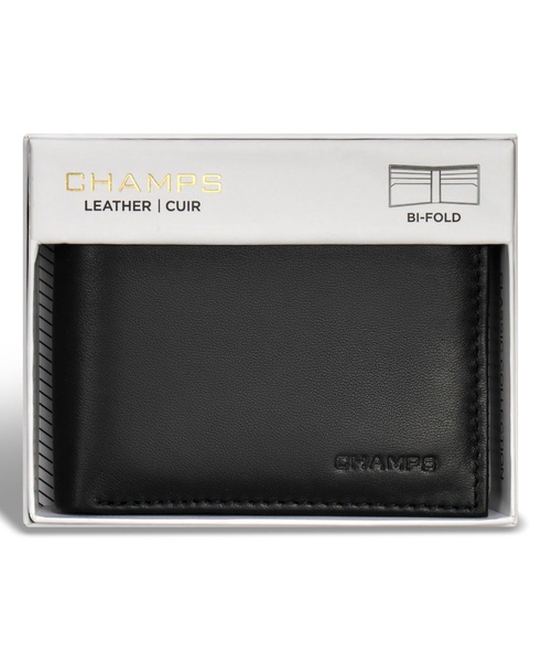 Men's Classic Collection Leather Bi-Fold Wallet