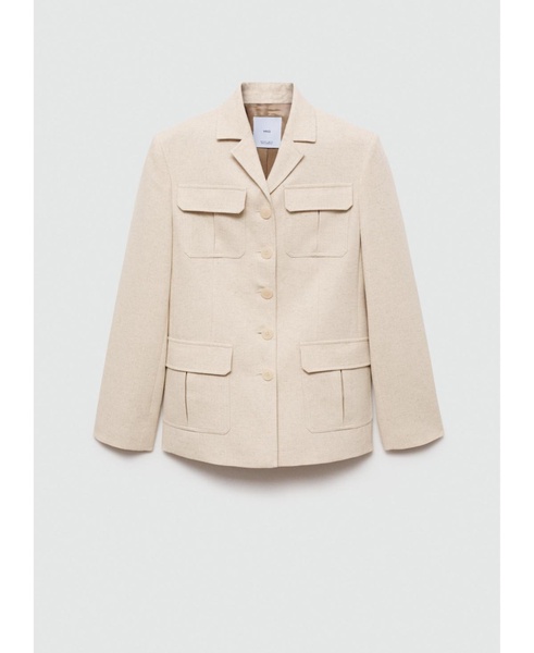 Women's Pocketed Cotton Jacket