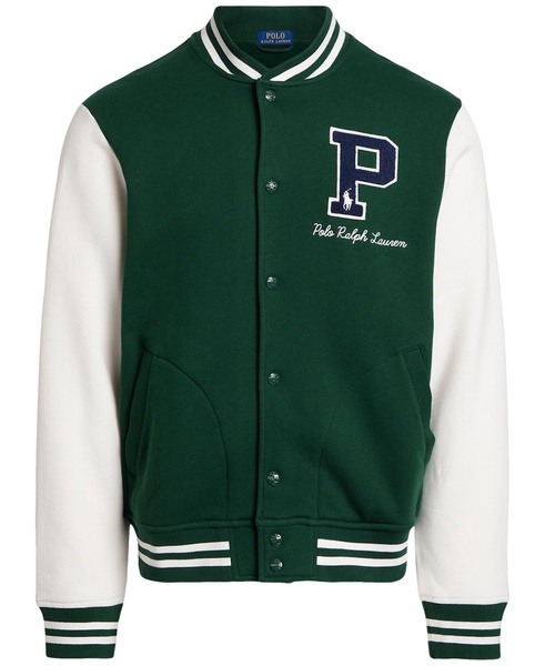 Men's Fleece Letterman Jacket