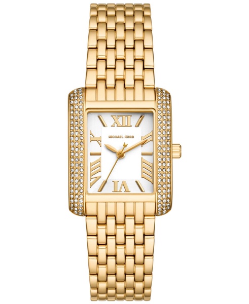 Women's Emery Three-Hand Gold-Tone Stainless Steel Watch 27mm x 33mm