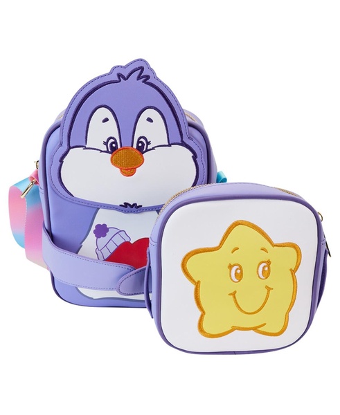 Care Bears Cousins Cozy Heart Penguin Crossbuddies Crossbody Bag with Coin Bag