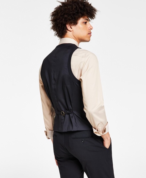 Men's Slim-Fit Wool Suit Vest, Created for Macy's 