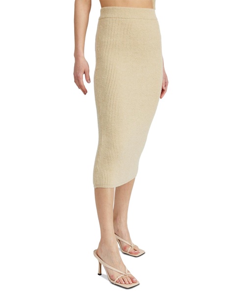 Women's Merril Ribbed Midi Pencil Skirt