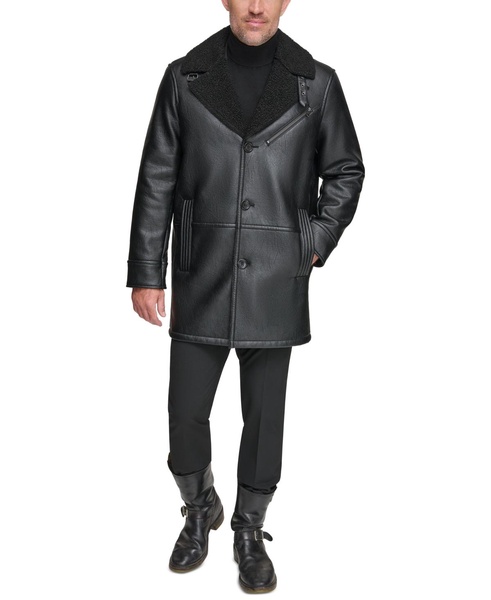 Men's Condore Faux-Shearling Top Coat