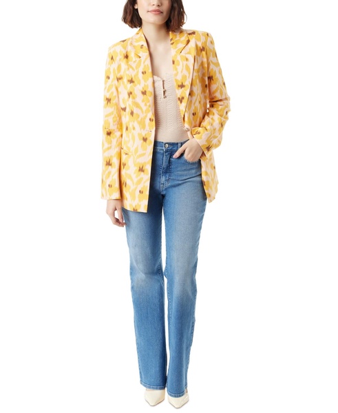 Women's Sire Printed Flare-Sleeve Blazer