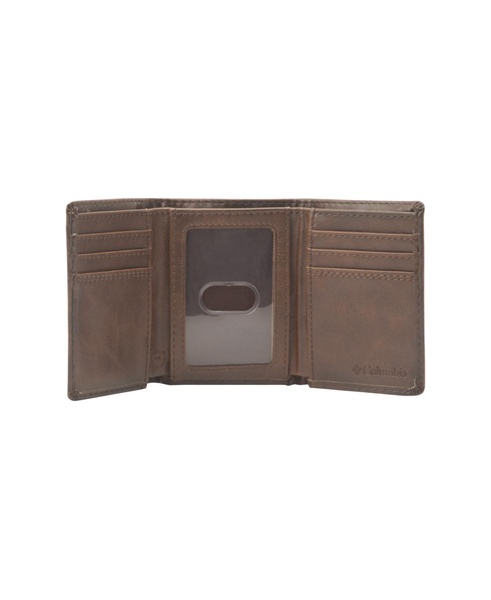 Men's RFID Trifold Leather Wallet