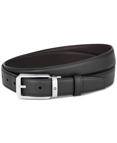 Leather Trapeze Pin Buckle Belt