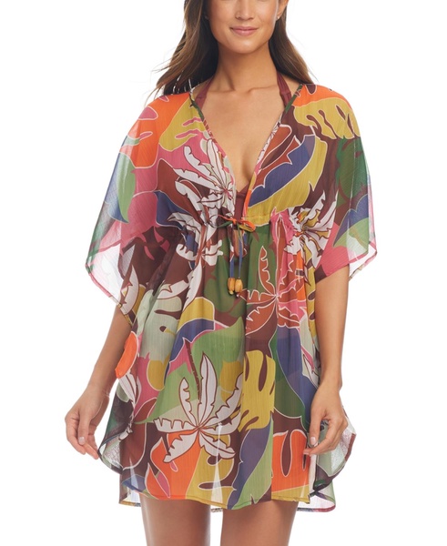 Women's Printed Caftan Cover-Up