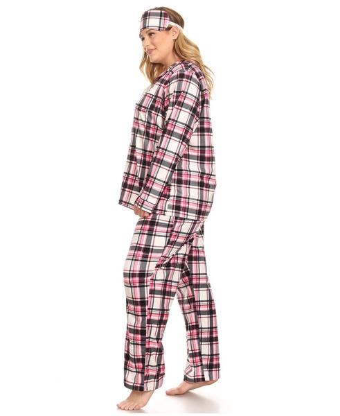 Plus Size 3-Piece Pajama Set