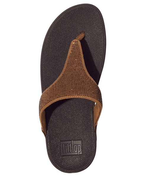 Women's Lulu Crystal Toe-Post Sandals