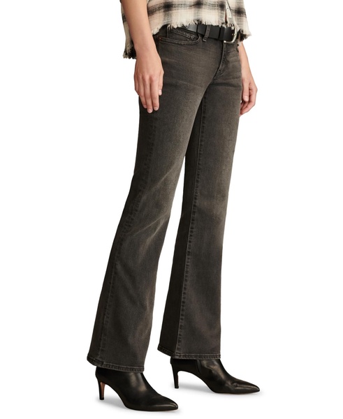 Women's Mid Rise Sweet Flare-Leg Jeans