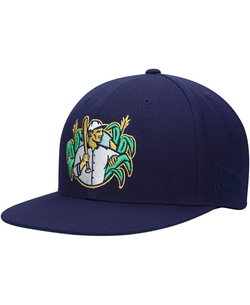 Men's Navy Field of Dreams People Will Come Snapback Hat