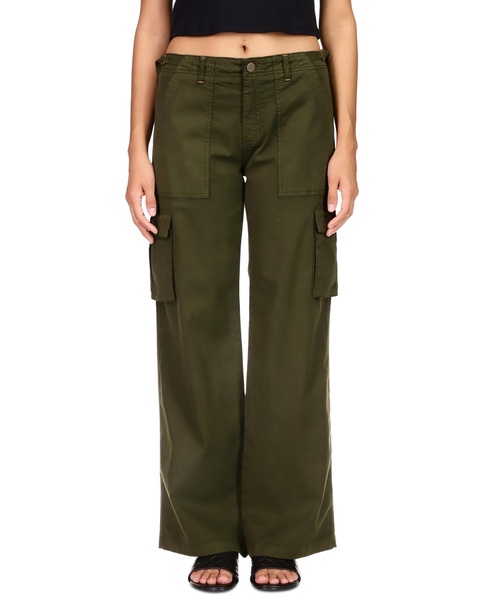 Women's Solid Reissue Straight-Leg Cargo Pants