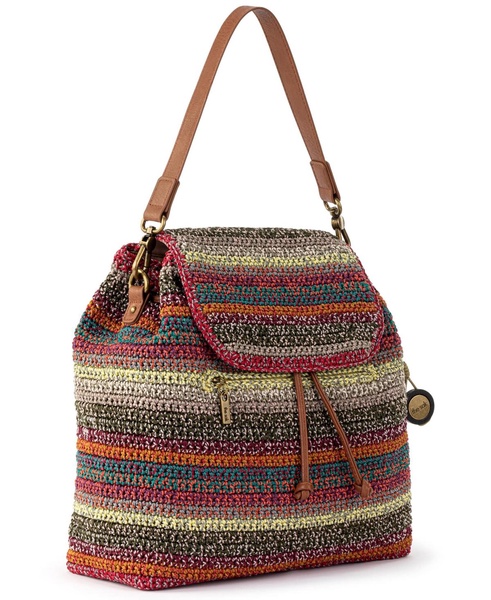 Women's Sayulita Crochet Backpack