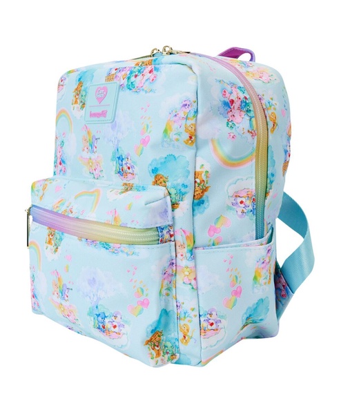 Care Bears Cousins Allover Print Small Square Mini Backpack