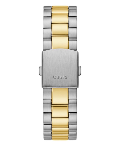 Men's Two Tone Stainless Steel Bracelet, Day, Date Watch, 42mm