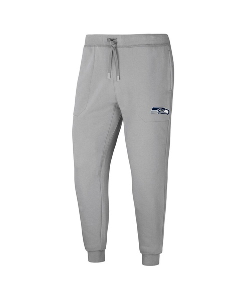 Men's NFL x Darius Rucker Collection by Gray Seattle Seahawks Fleece Jogger Pants