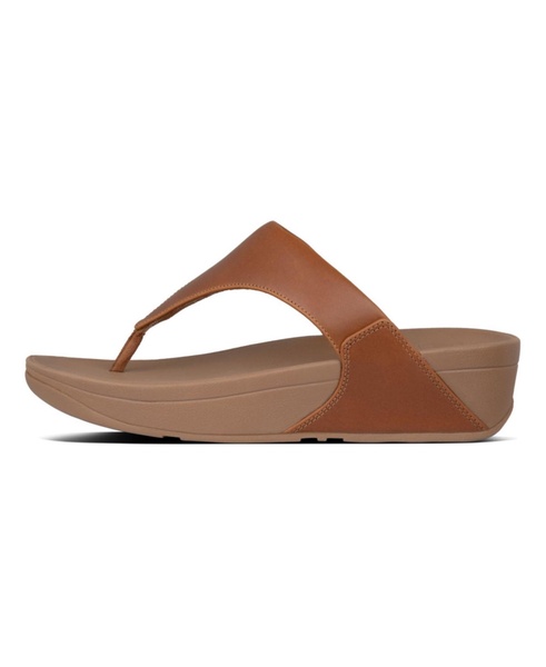 Women's Lulu Leather Toe-Thongs Sandals