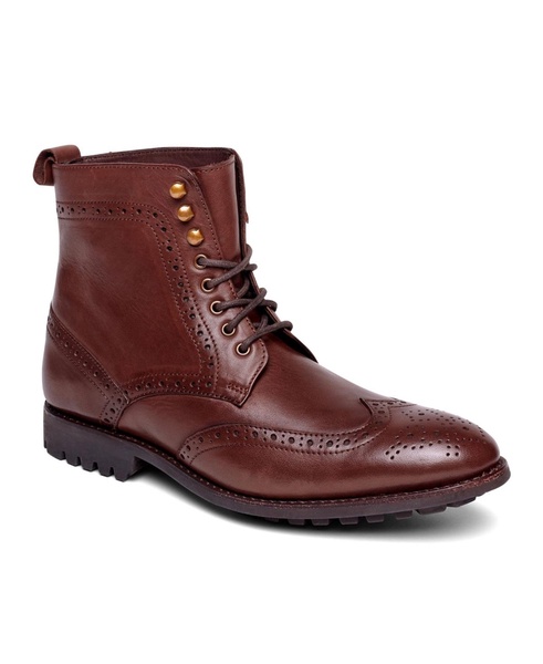 Men's Grant Wingtip Leather Dress Boot