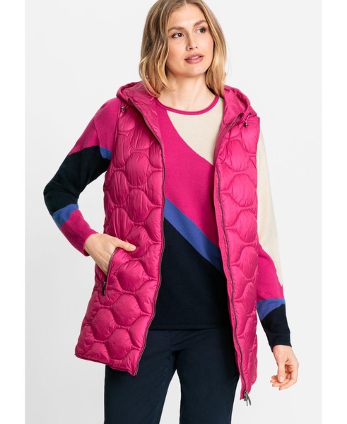 Women's Long Line Quilted Vest