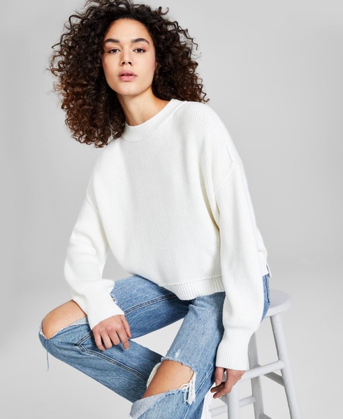 Women's Long-Sleeve Sweater, Created for Macy's