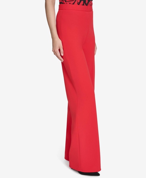 Women's Easy Mid-Rise Pull-On Wide-Leg Pants