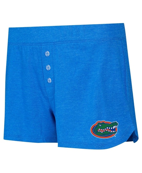 Women's Royal Florida Gators Team Color Long Sleeve T-shirt and Shorts Set