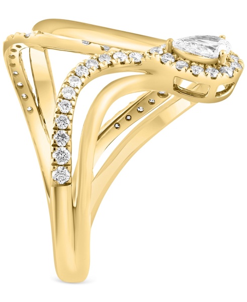 EFFY® Diamond Sculptural Ring (5/8 ct. t.w.) in 14k Gold