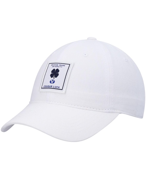 Men's White BYU Cougars Dream Adjustable Hat