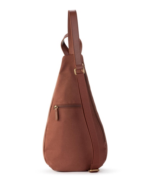 Women's Geo Sling Leather Backpack